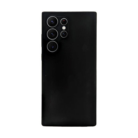 Samsung S23 Ultra black silicone case