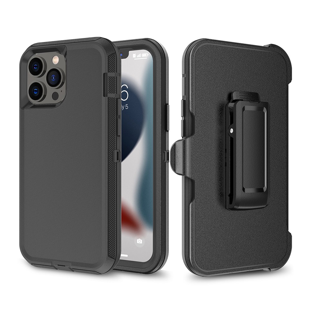 IPhone 14 Pro black heavy duty case