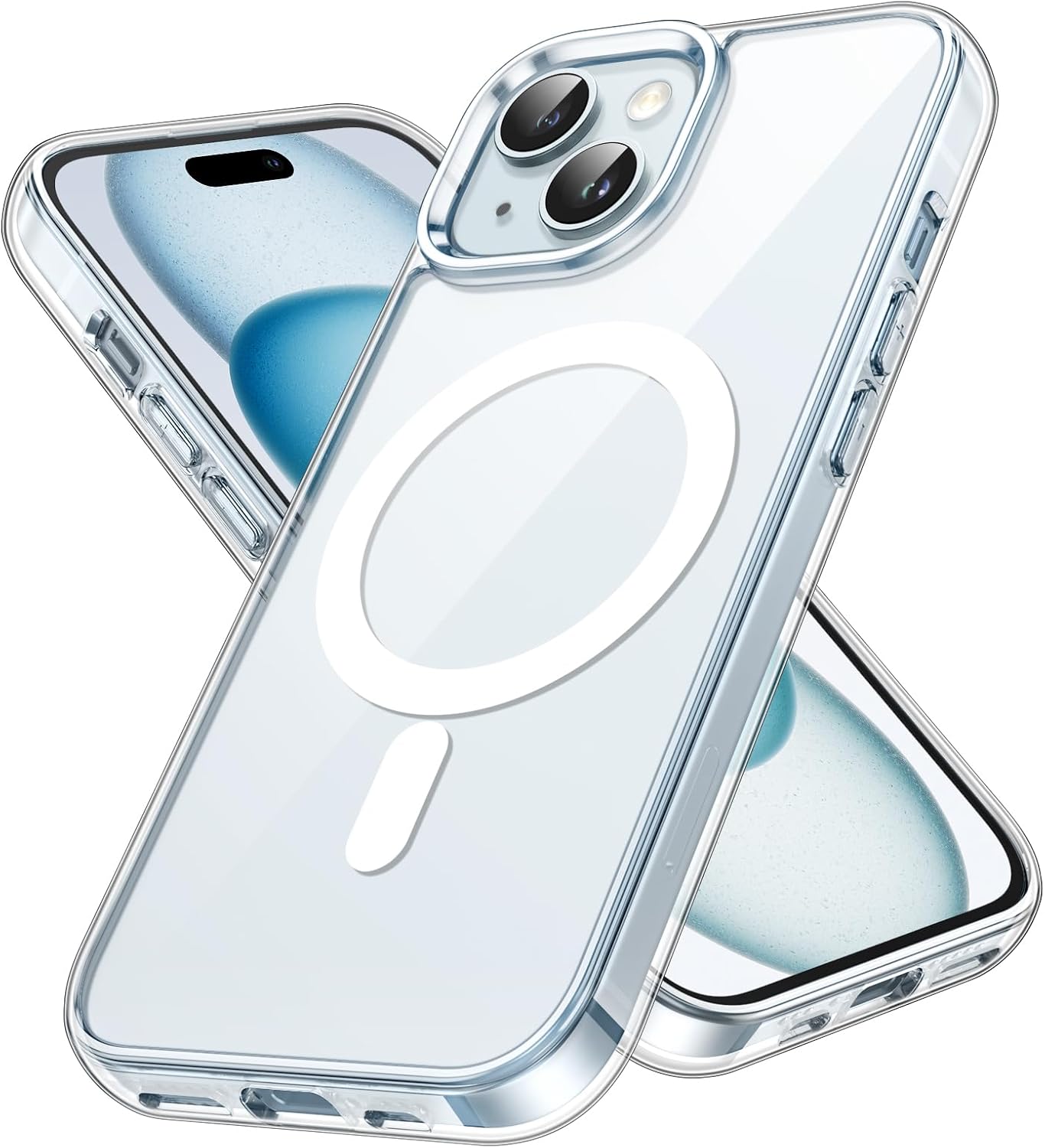 IPhone 15 clear hard case