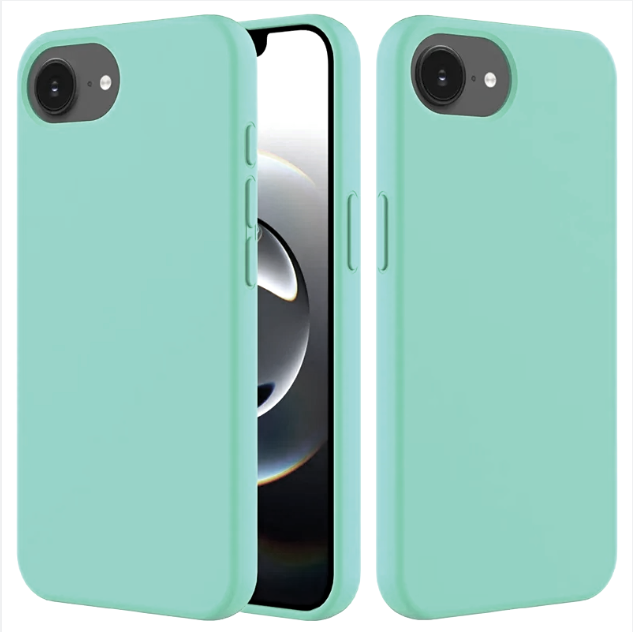 IPhone 16e mint silicone case