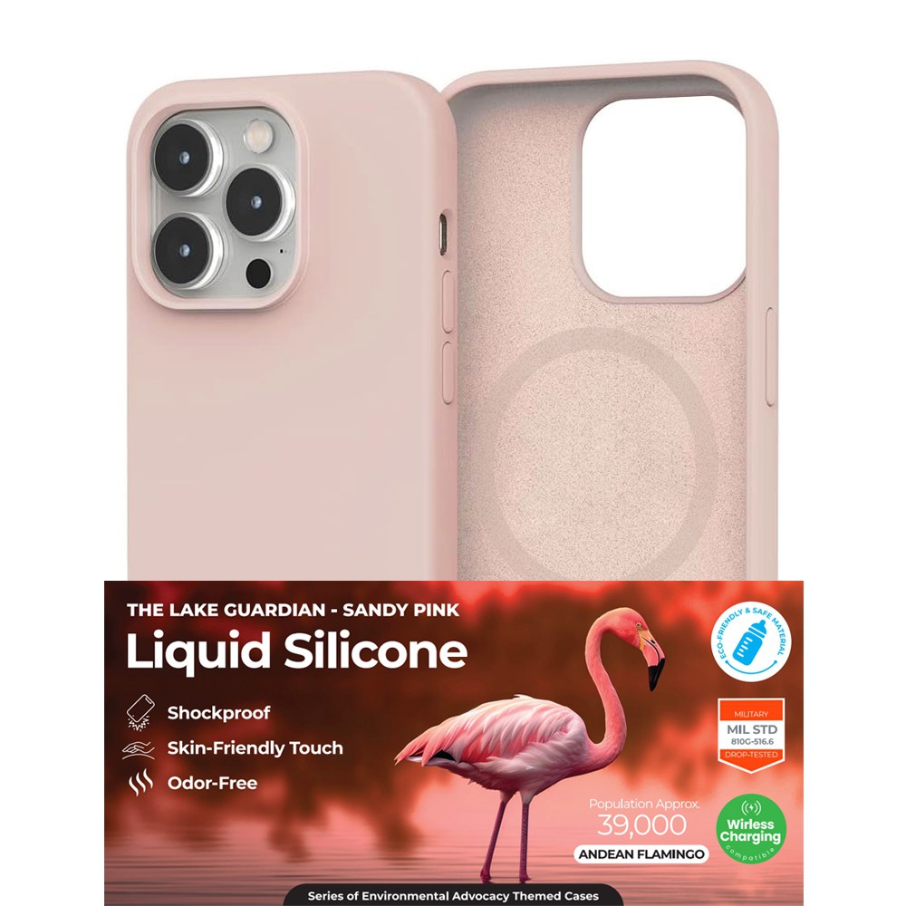 IPhone 15 Plus pink silicone case