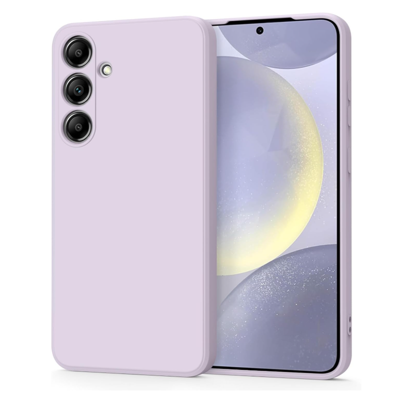 Samsung S25 FE purple silicone case