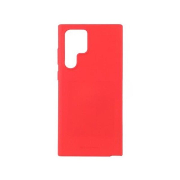 Samsung S23 Ultra red silicone case