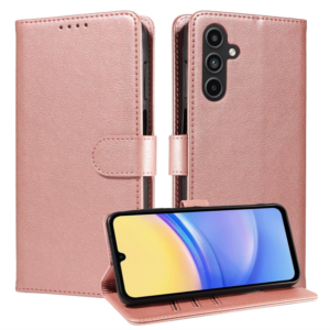 Samasung S24 Plus rose gold flip case