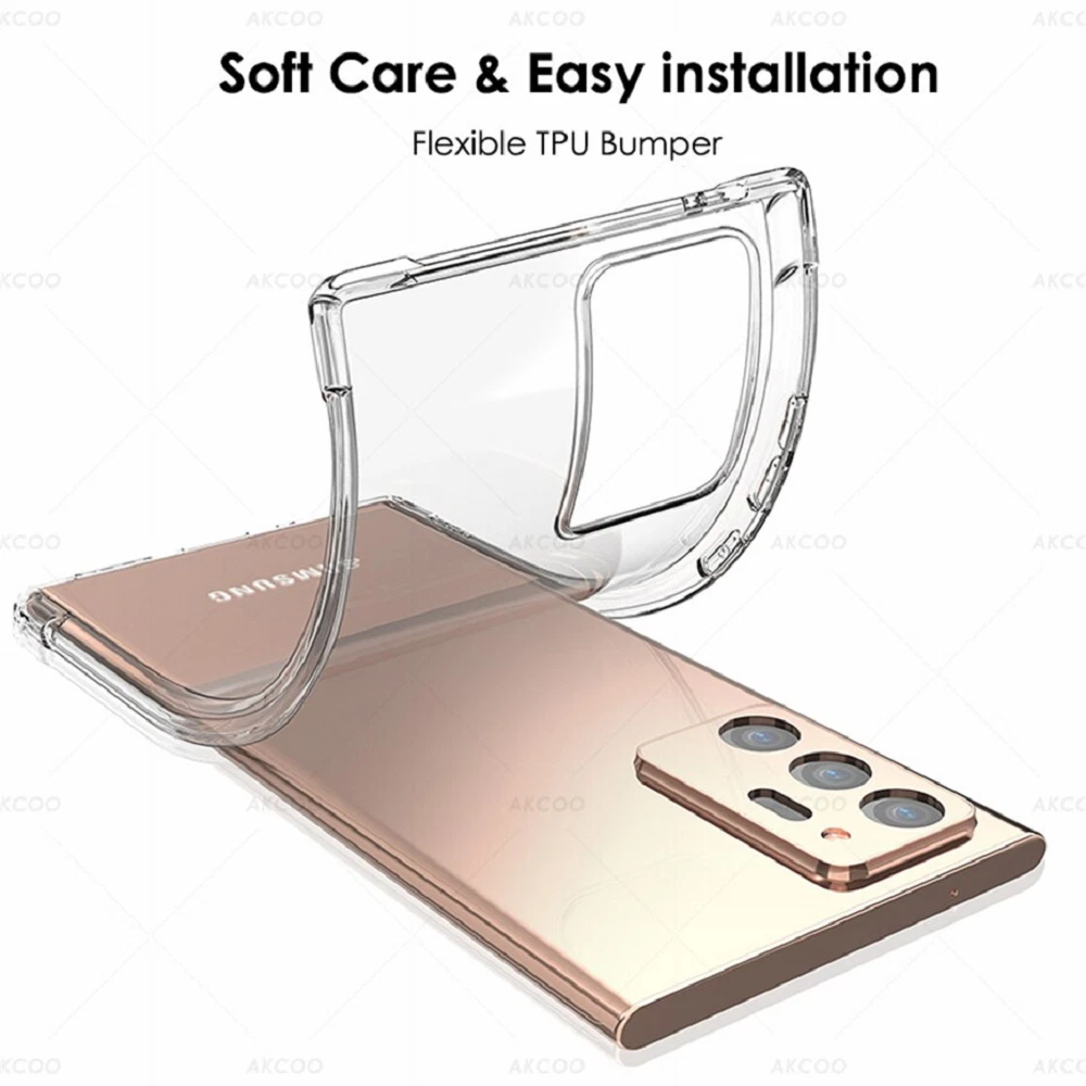 Samsung Note 20 soft clear case