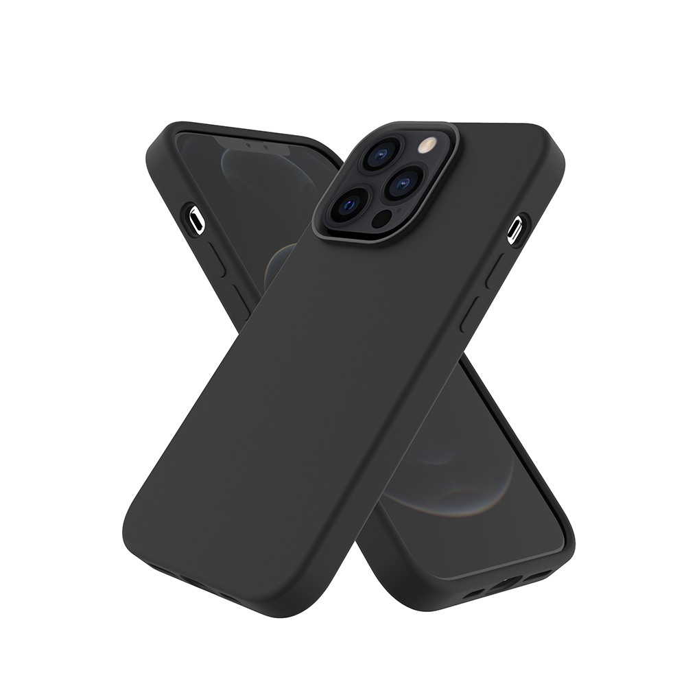 Iphone 13 pro max black silicone case