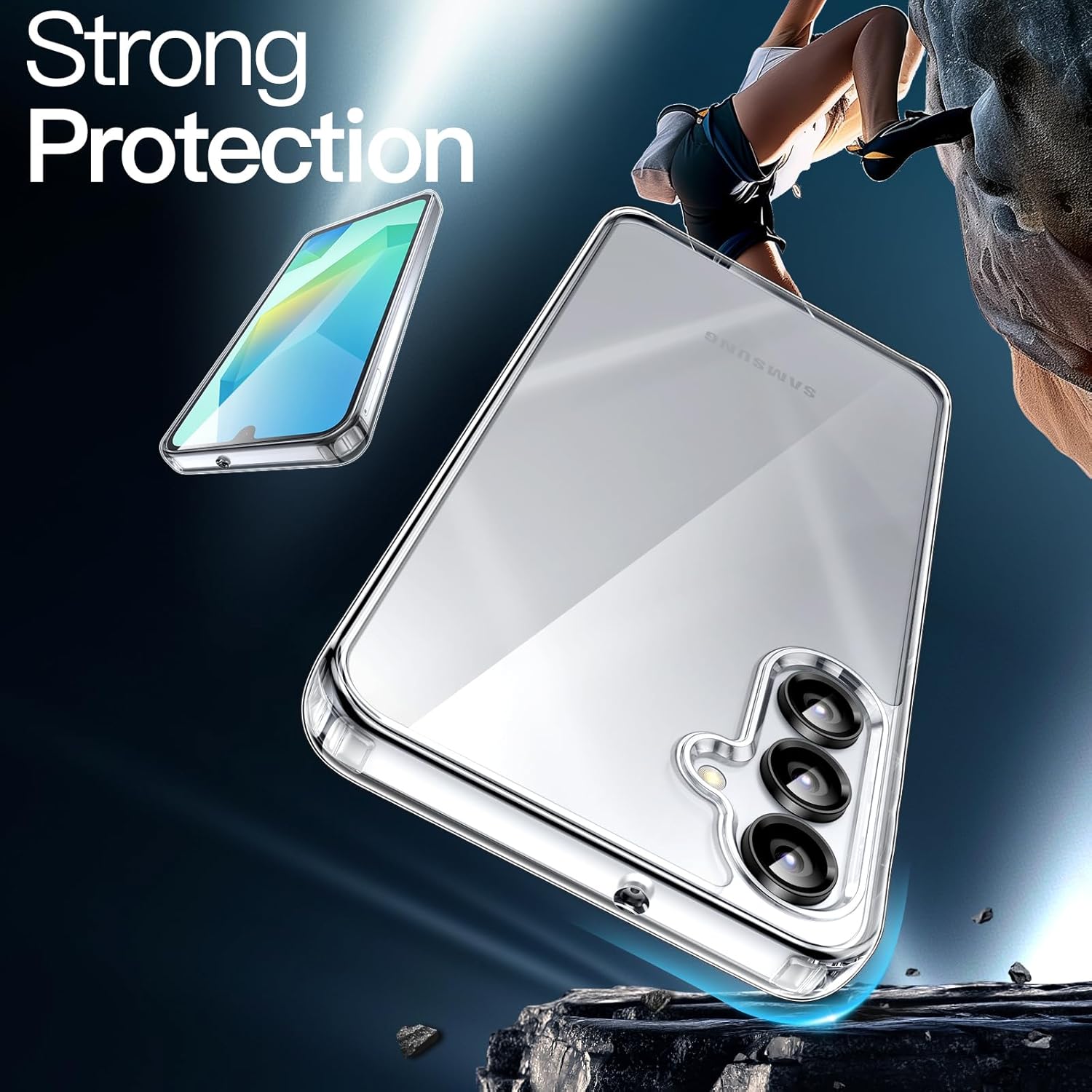 Samsung A16 drop proof case