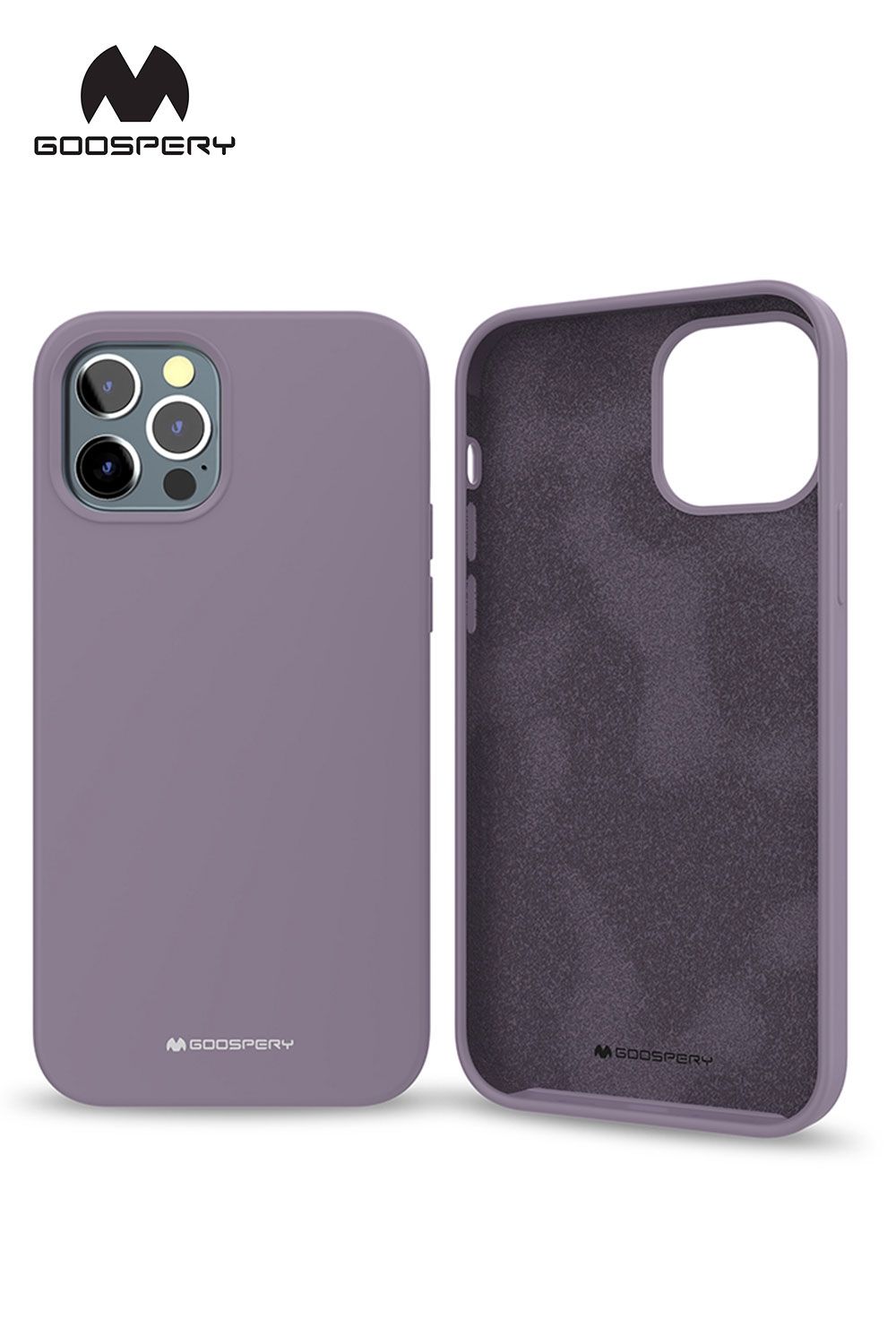 IPhone 13 pro purple silicone case